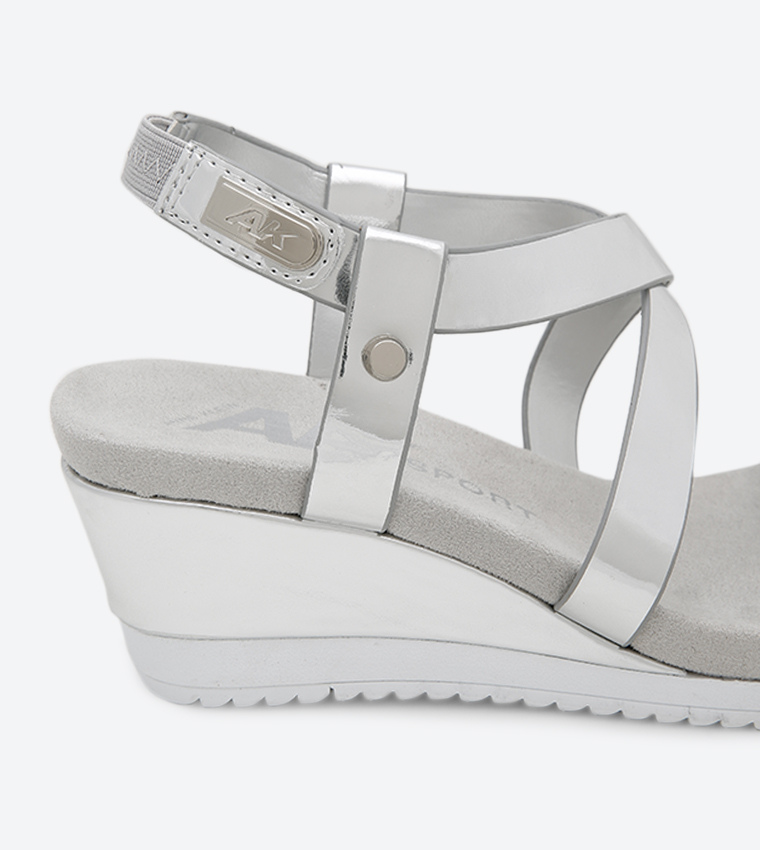 Anne klein silver on sale sandals