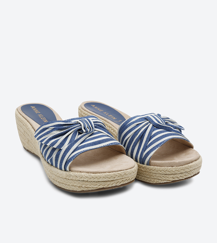 Anne klein hot sale navy sandals