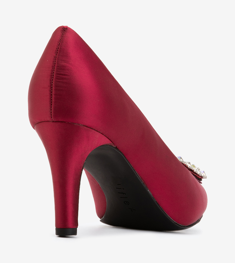 Anne klein red on sale pumps