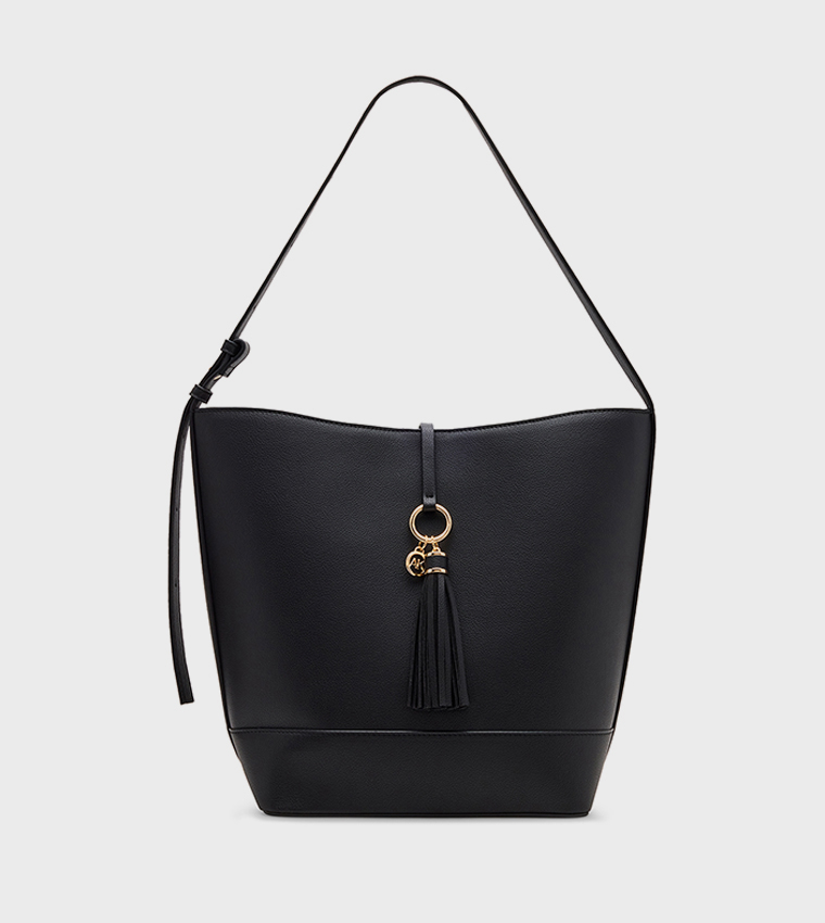 Textured Bucket Bag