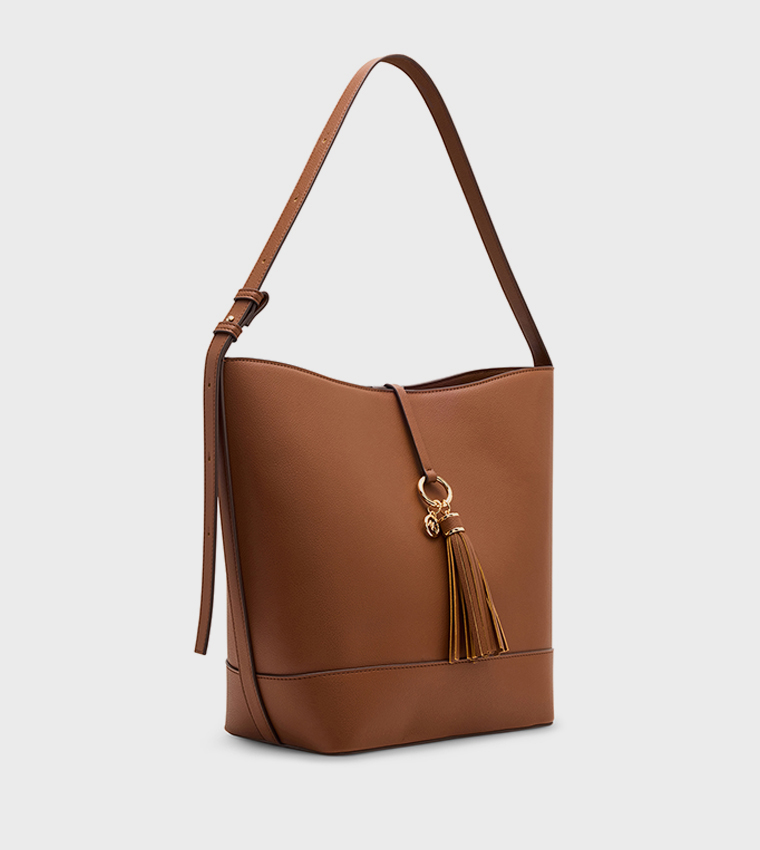 Textured Bucket Bag