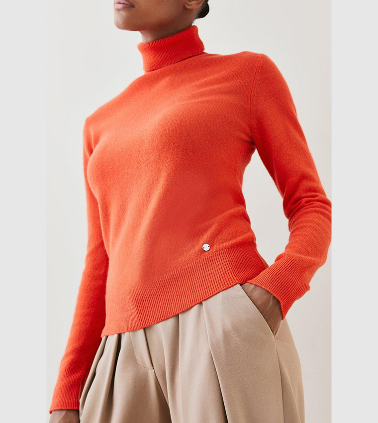 Karen millen clearance orange jumper