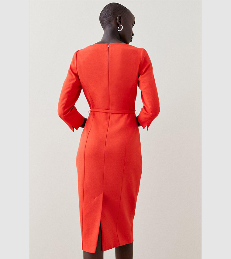 karen millen forever dress red Karen Millen Red Forever Dress M (8-10)