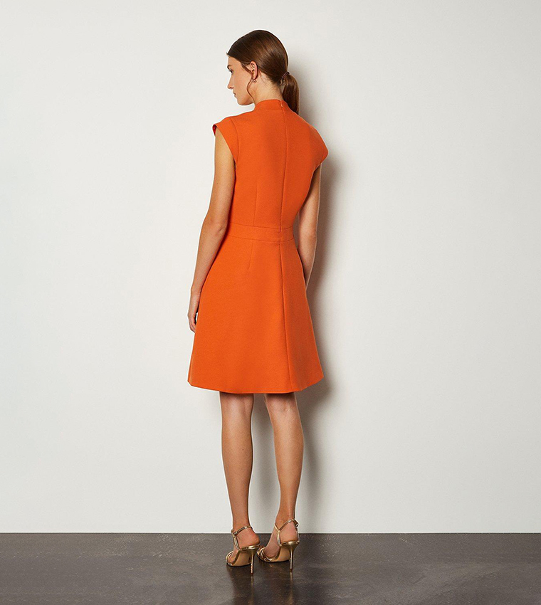 Karen millen a on sale line wrap dress