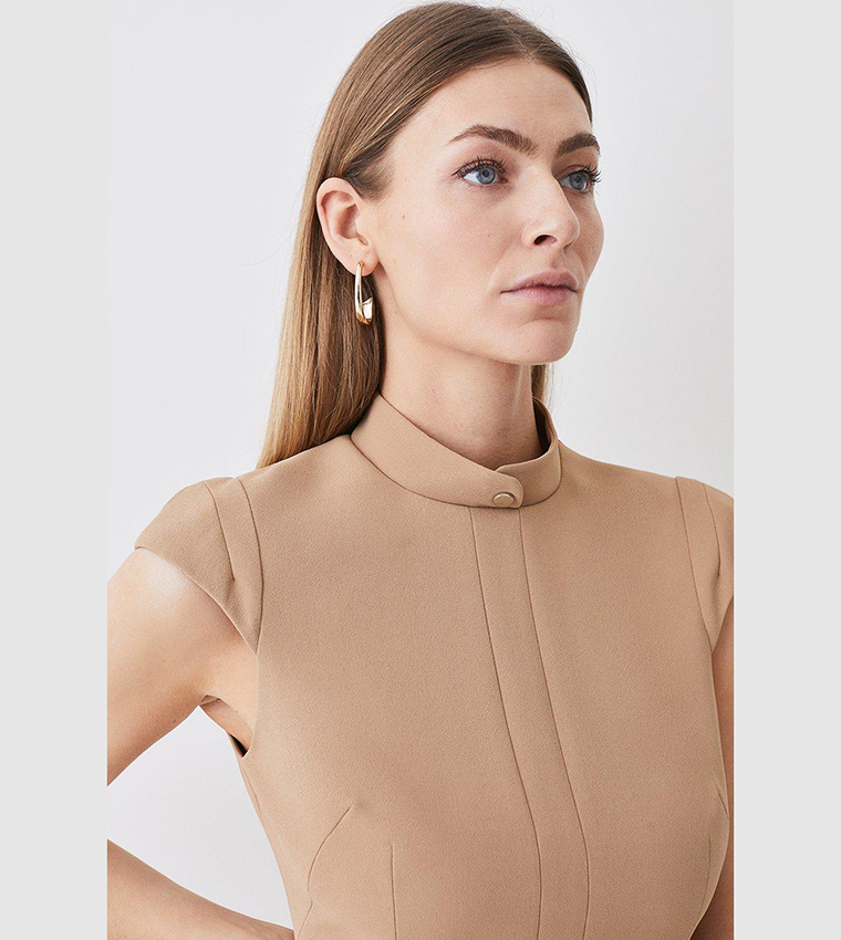 Military Tailored Mini Dress