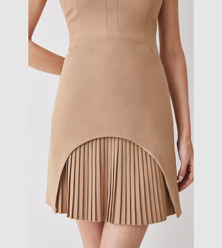 Military Tailored Mini Dress
