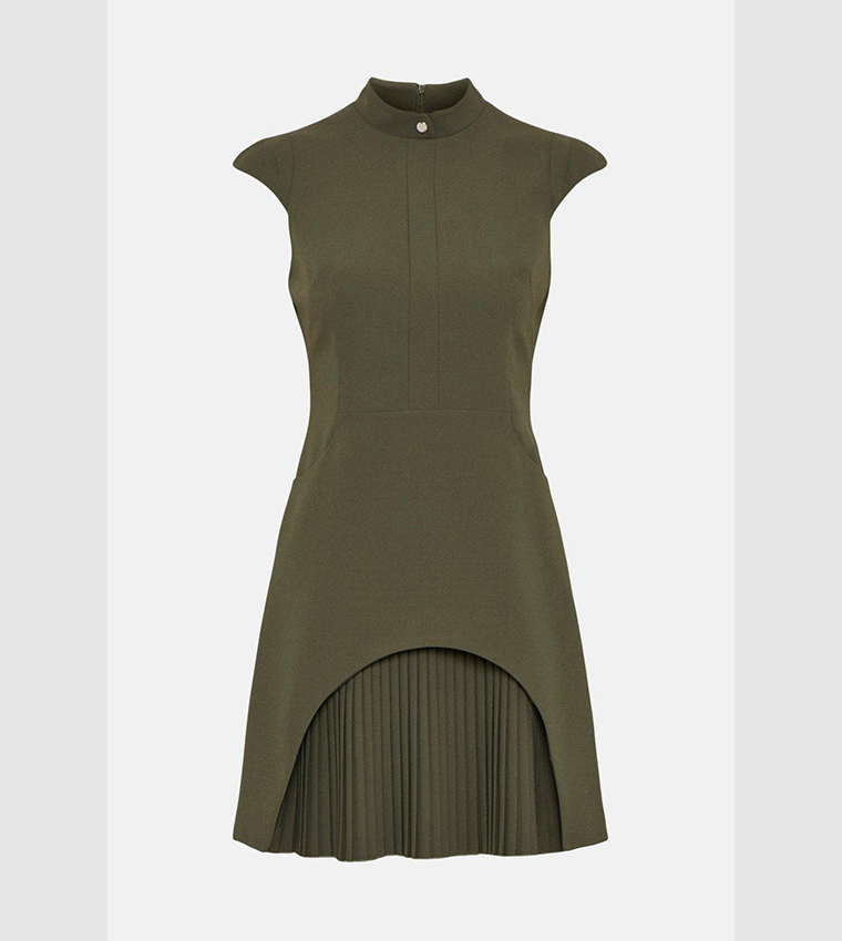 Military Tailored Mini Dress