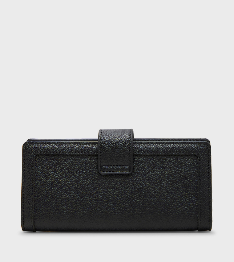 Textured Bi-Fold Wallet