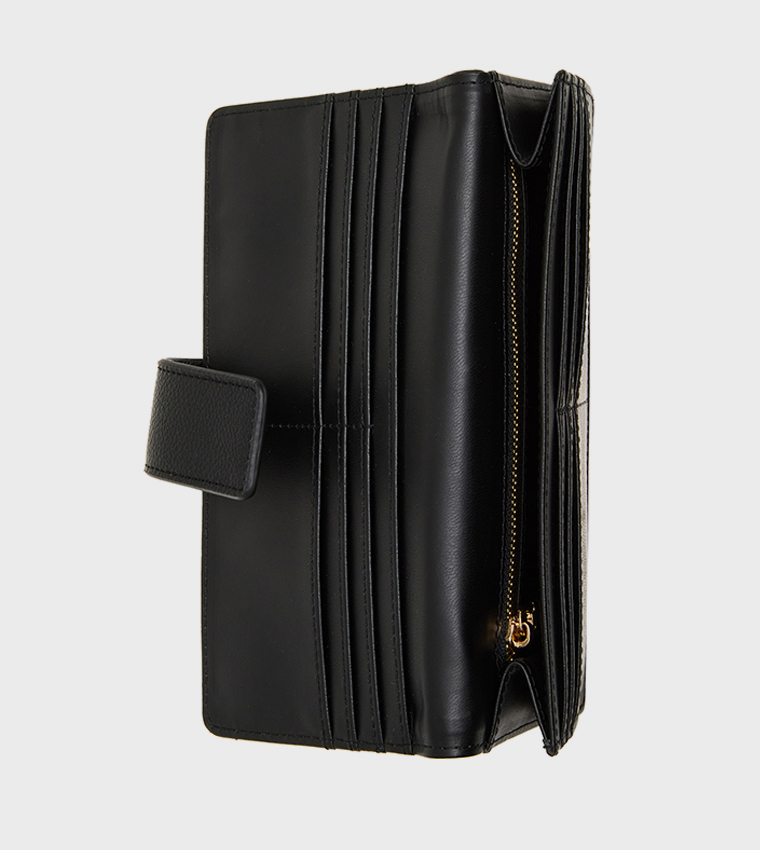 Textured Bi-Fold Wallet