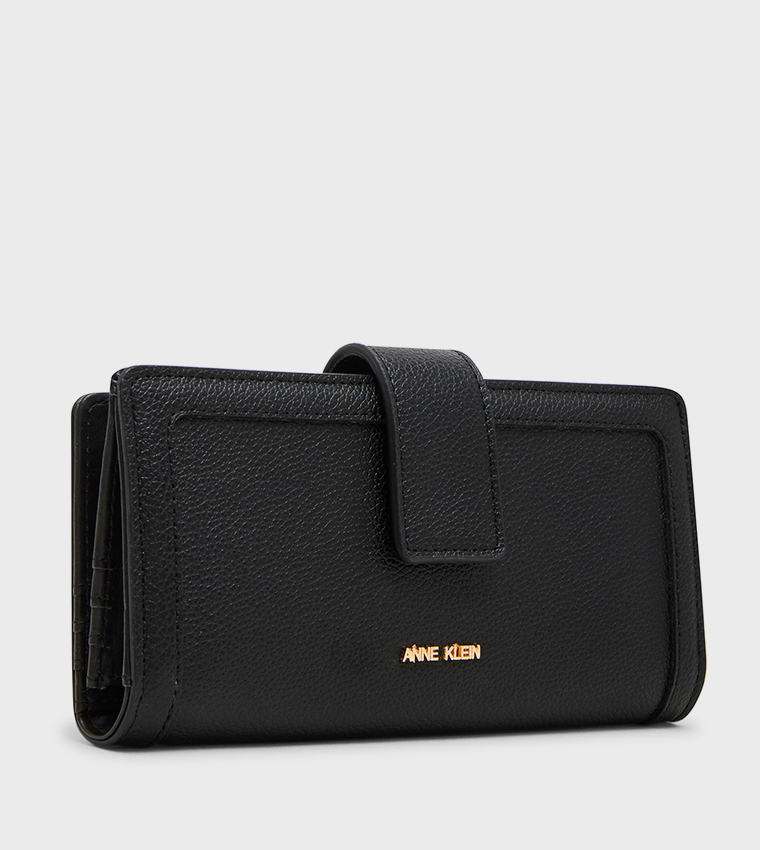 Textured Bi-Fold Wallet