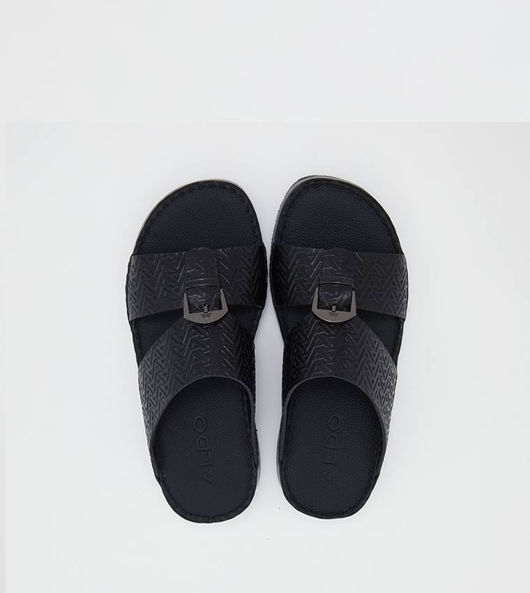 Logo Embossed Comfort Traditional Sandals