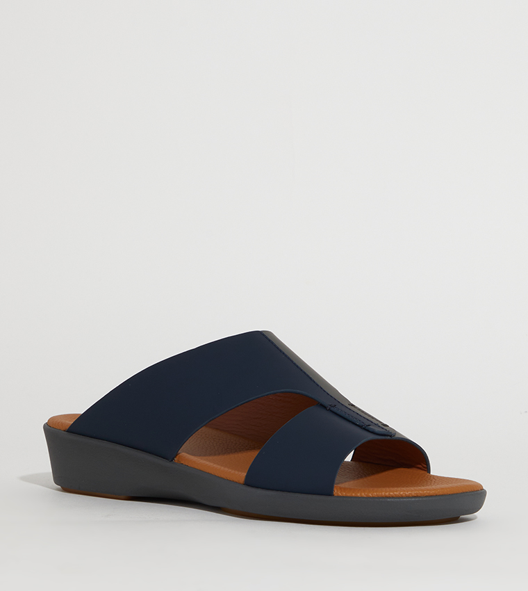 Color Block Arabic Sandals