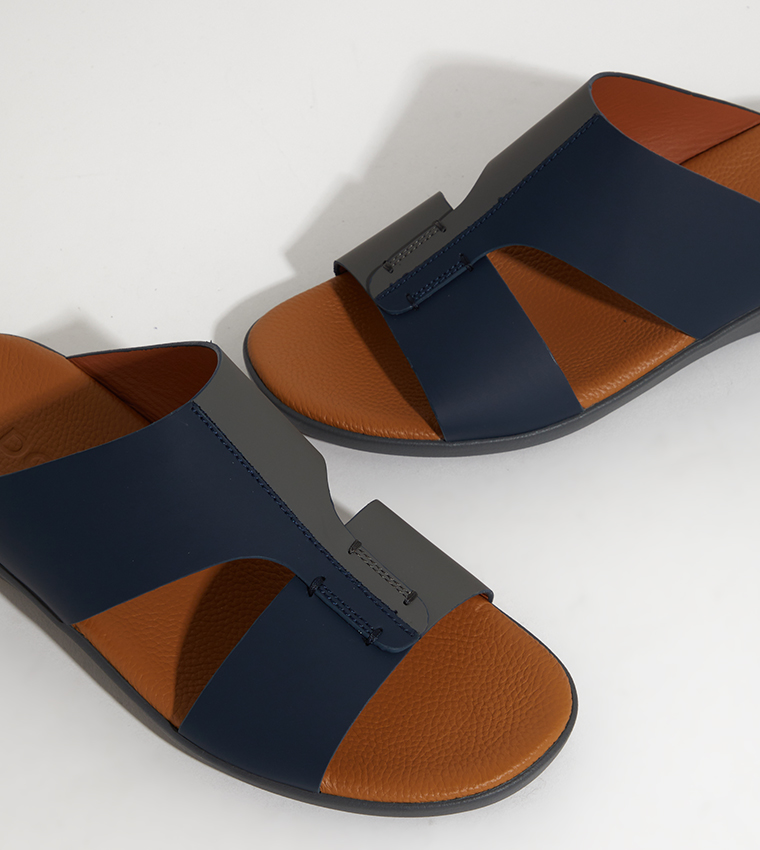 Color Block Arabic Sandals