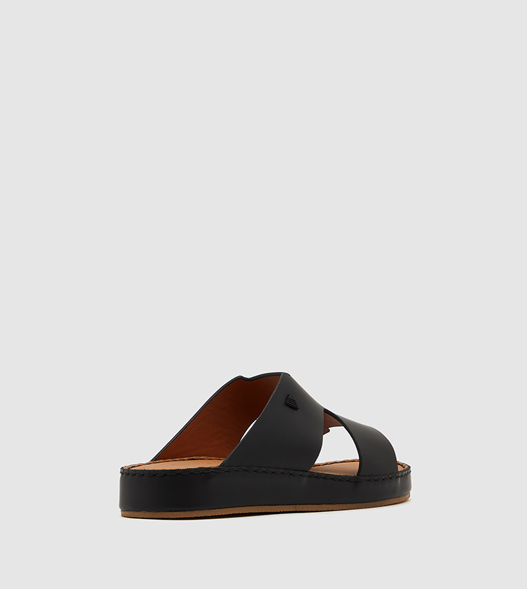 Solid Flat Comfort Sandals