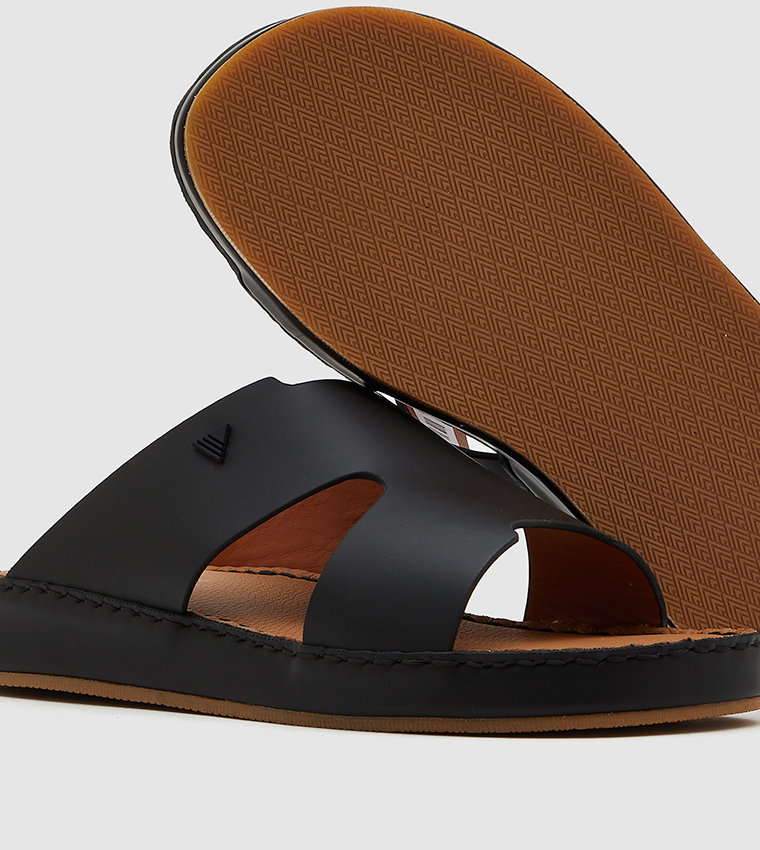 Solid Flat Comfort Sandals
