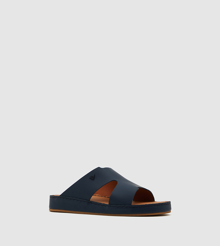 Solid Flat Comfort Sandals