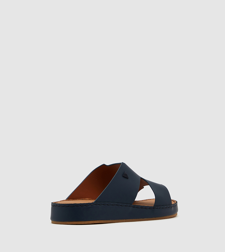 Solid Flat Comfort Sandals