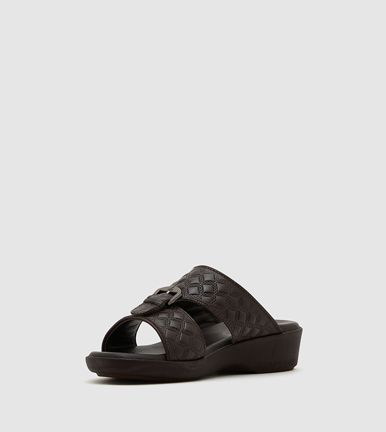 Quilted Flatform Sandals