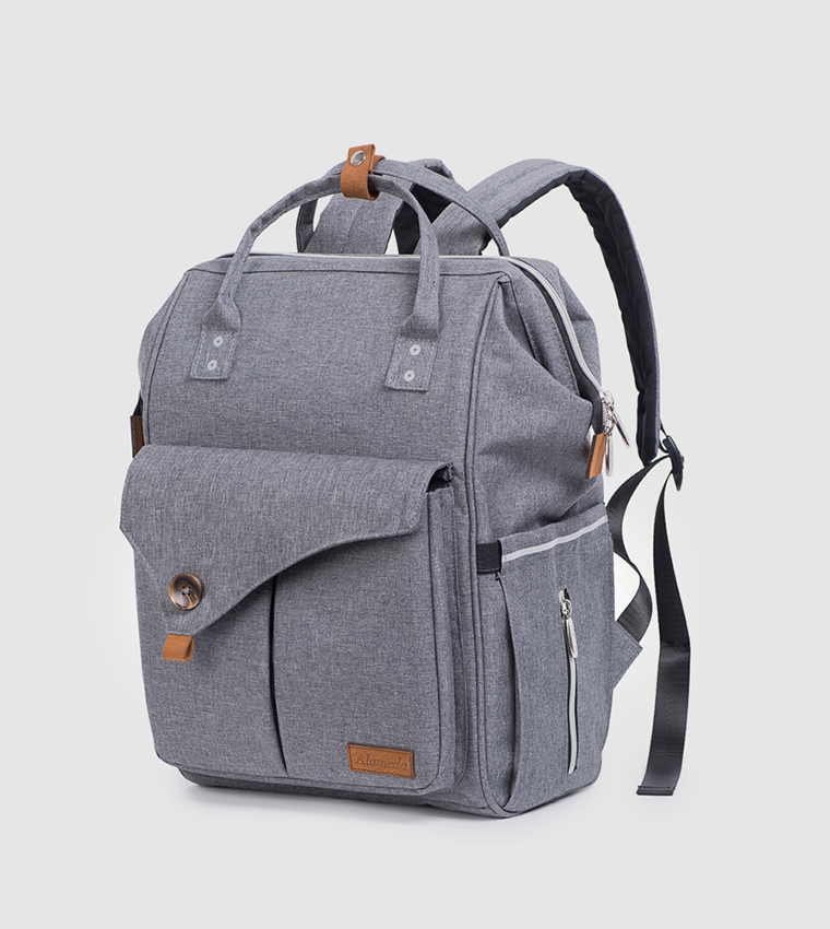 حقيبة ظهر للحفاضات - لارج