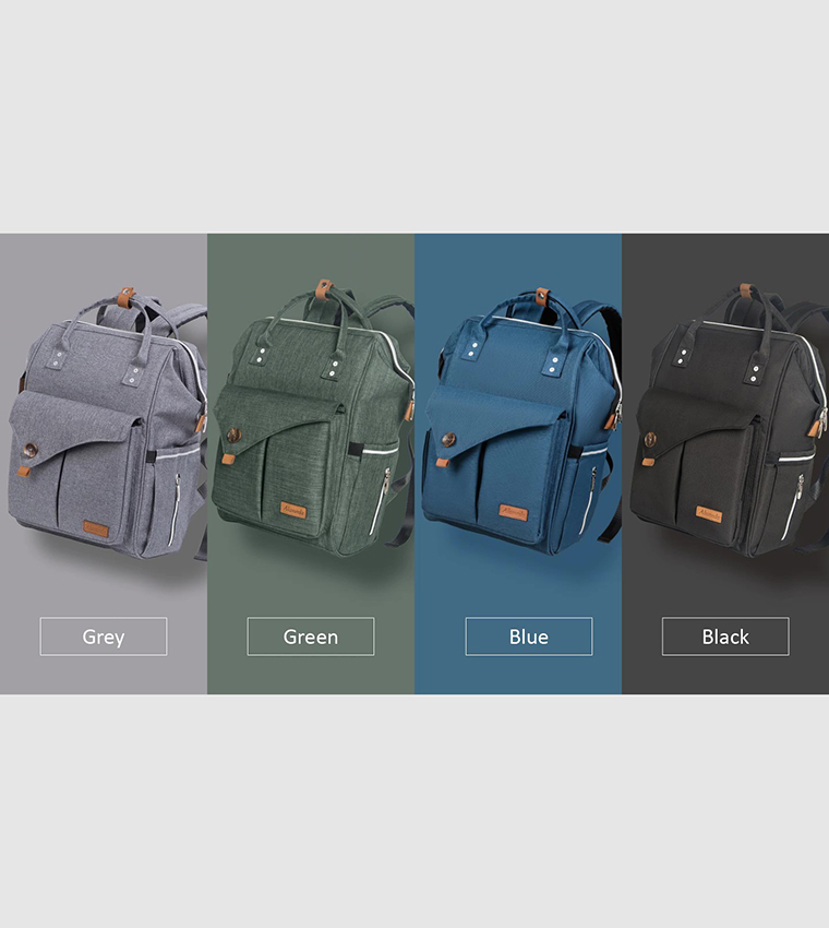 حقيبة ظهر للحفاضات - لارج