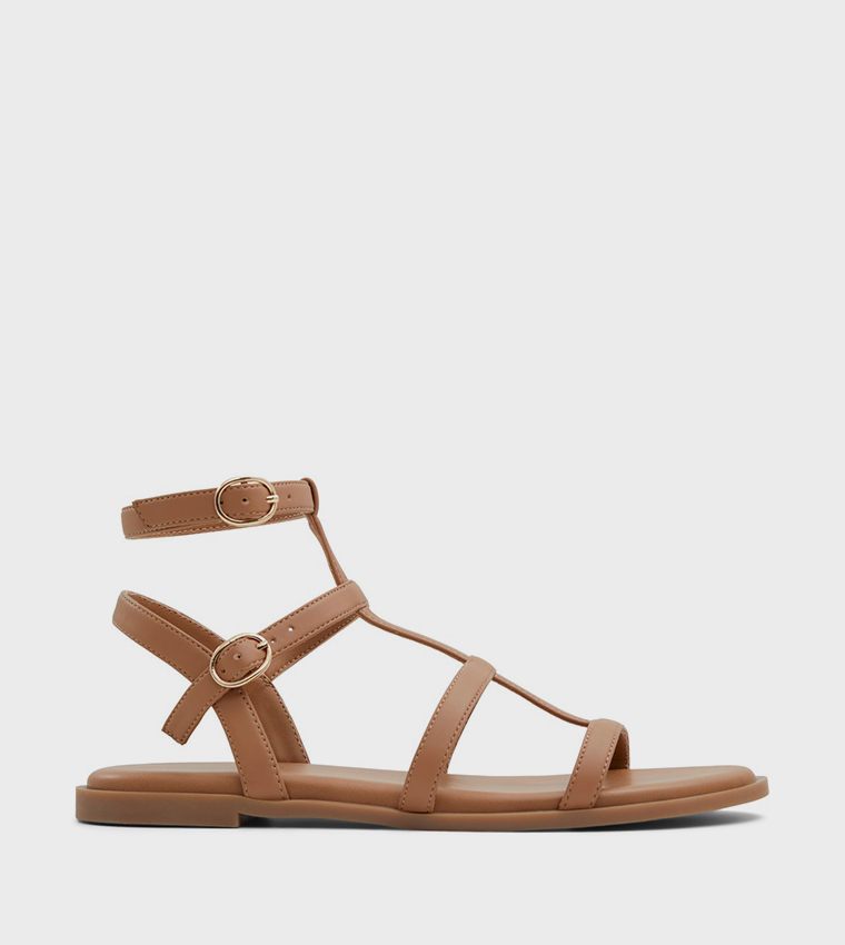 Buy Call It Spring ALEKSA Gladiator Flat Sandals In Brown 6thStreet Bahrain