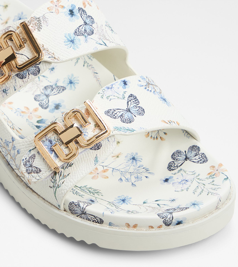 ALESSIE Printed Comfort Sandals