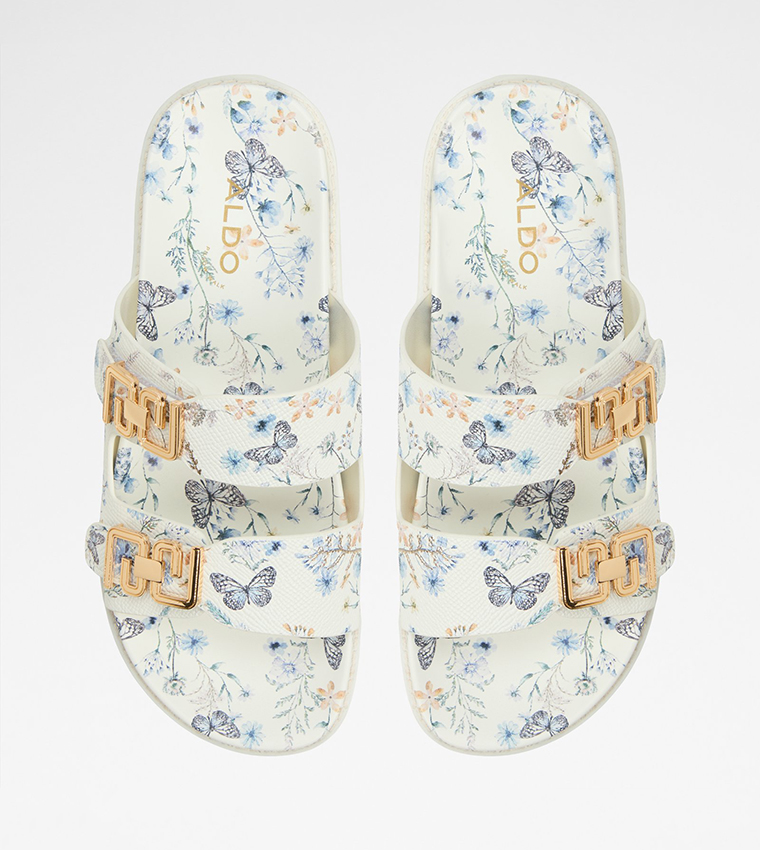 ALESSIE Printed Comfort Sandals