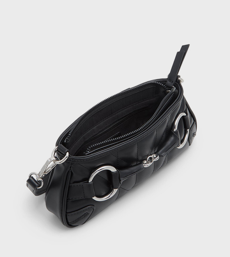 ALIXX Quilted Zippered Shoulder Bag