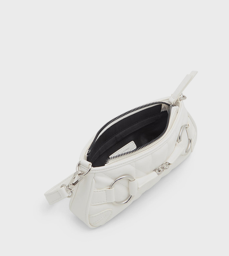 ALIXX Quilted Zippered Shoulder Bag