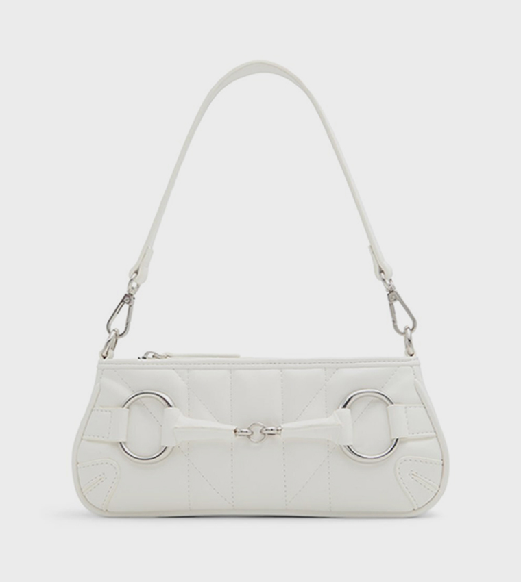ALIXX Quilted Zippered Shoulder Bag