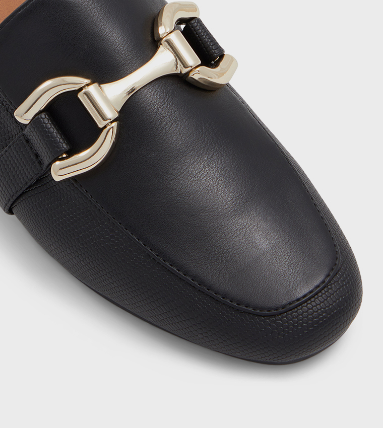ALIZEE Accessory Detail Loafer Mules