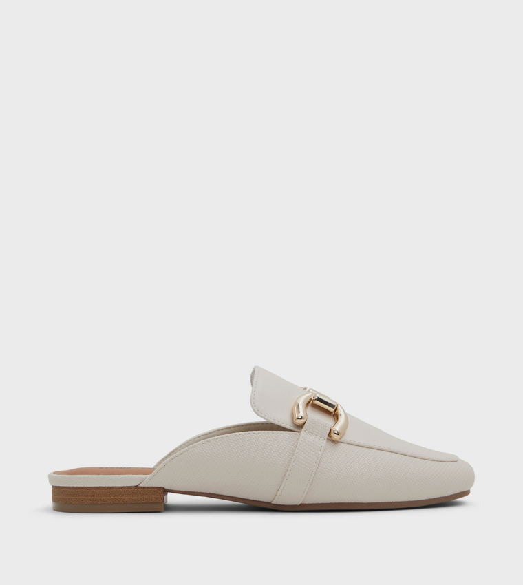 ALIZEE Accessory Detail Loafer Mules