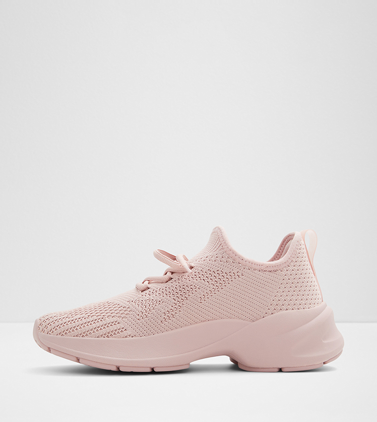 Aldo pink trainers on sale