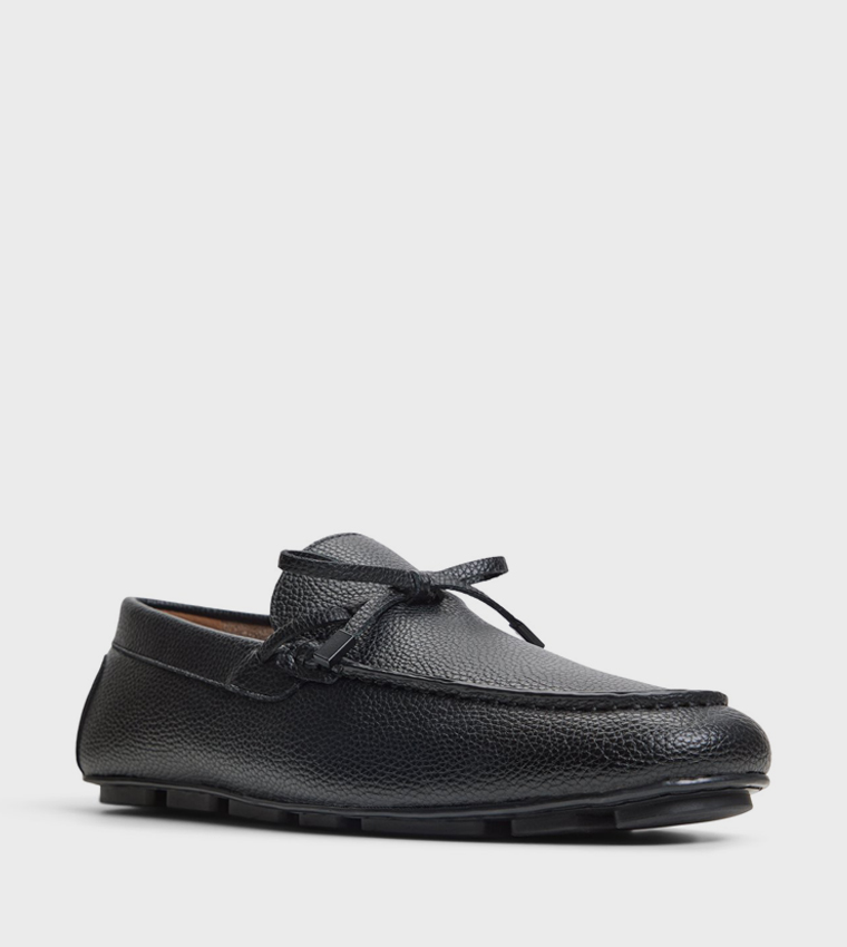 ALONZO Bow Detail Loafers