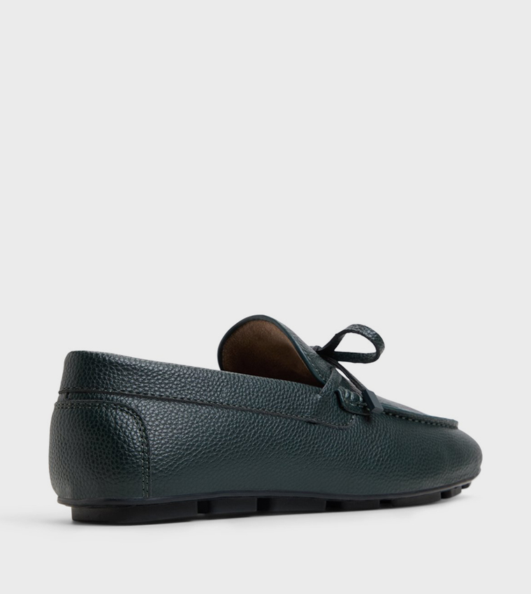 ALONZO Bow Detail Loafers