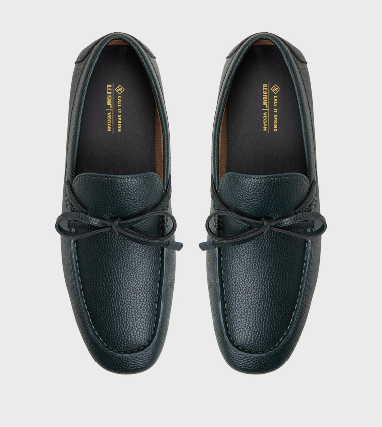 ALONZO Bow Detail Loafers