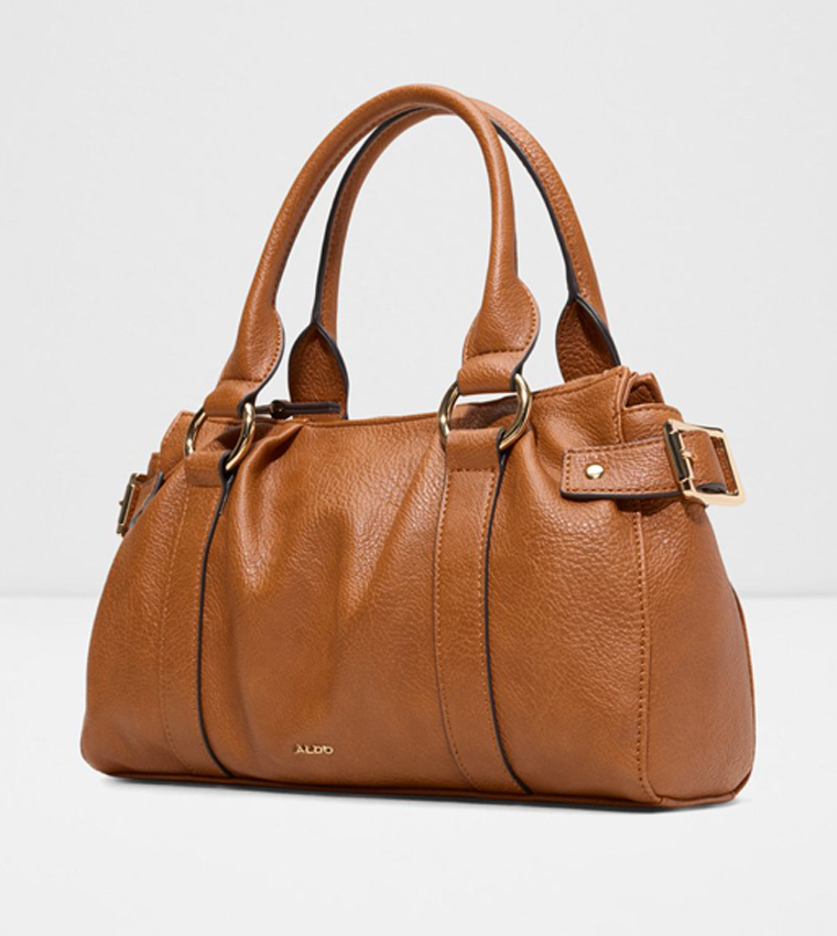 ALOSA Buckle Detail Handheld Bag