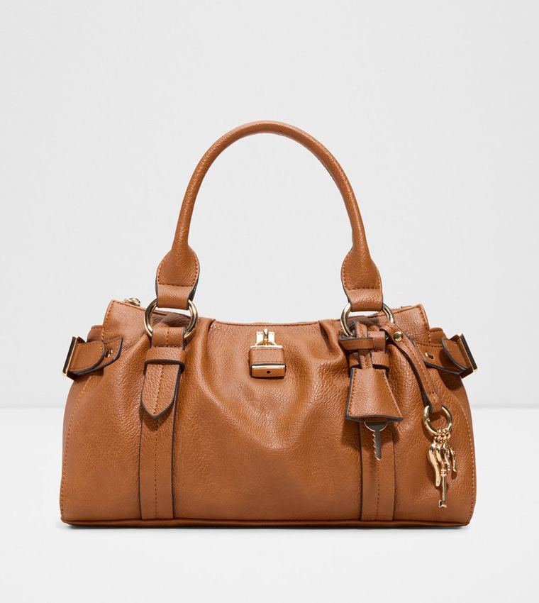ALOSA Buckle Detail Handheld Bag