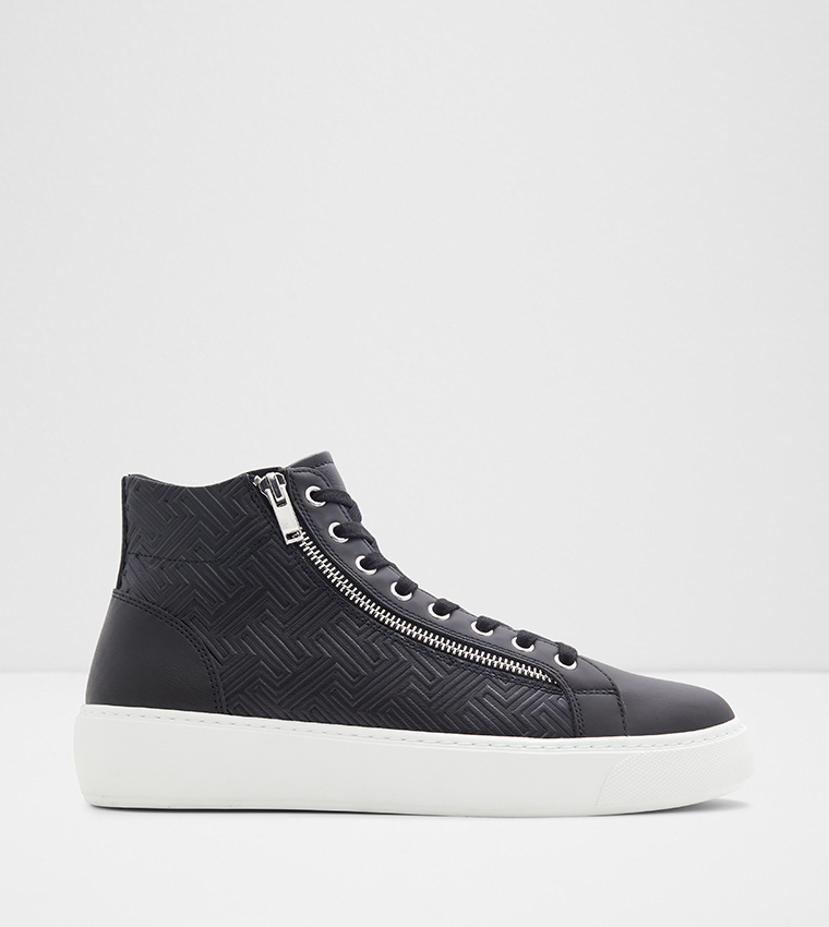 Buy Aldo Alpha Casual Lace Up High Top Sneakers Pillow Walk Collections In Black 6thStreet Saudi Arabia