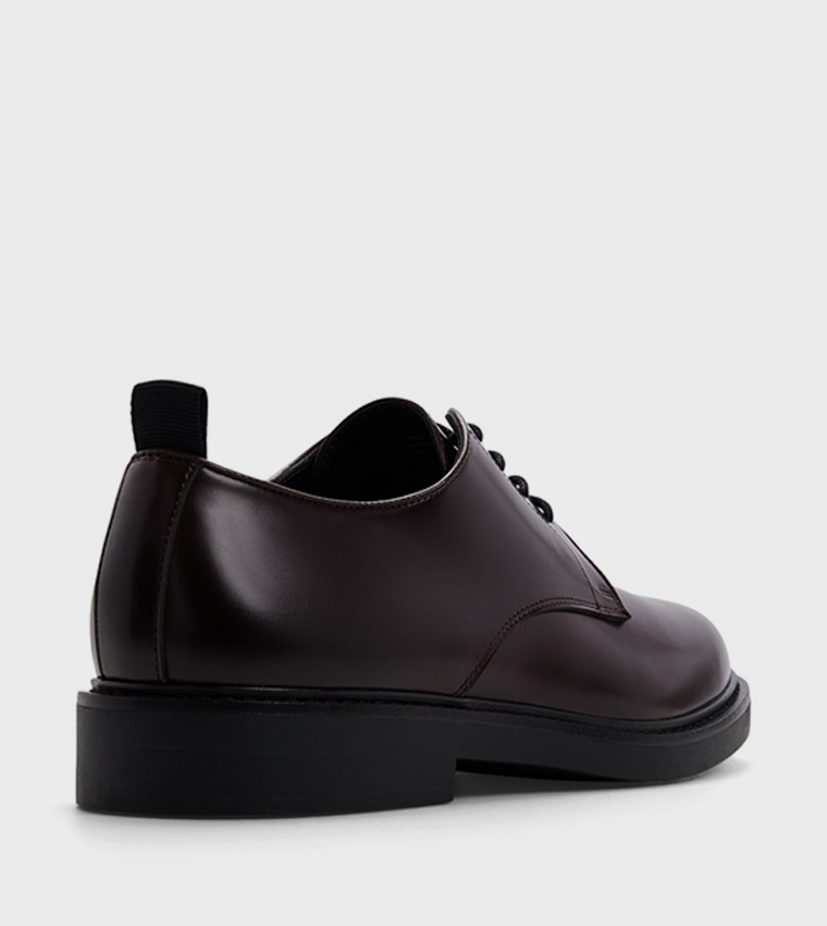 ALVARADO Almond Toe Lace-Up Shoes