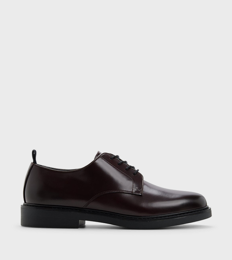 ALVARADO Almond Toe Lace-Up Shoes