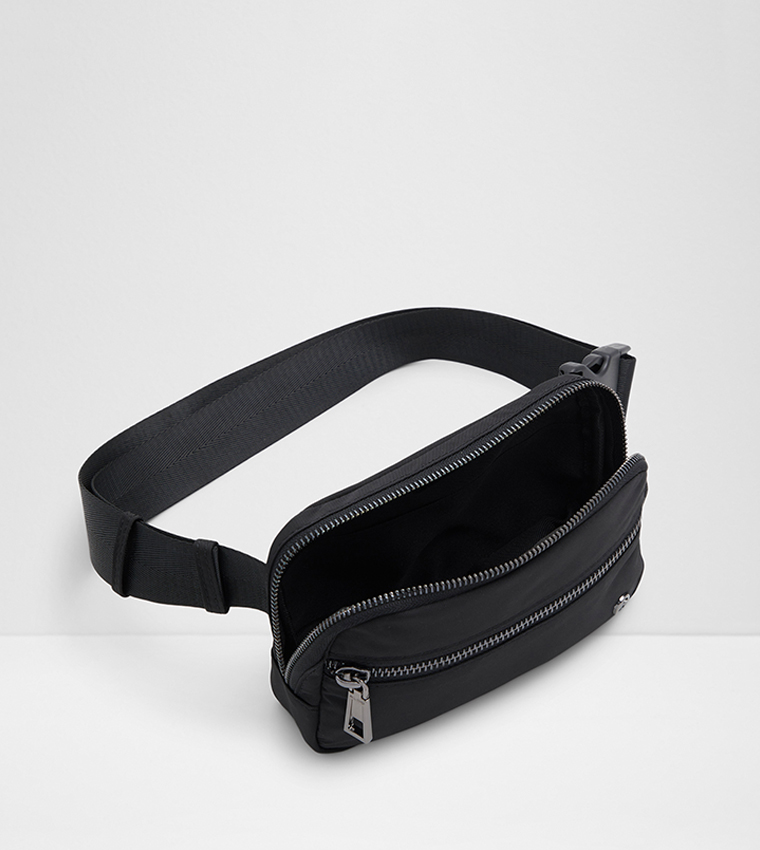 Aldo black fanny pack deals