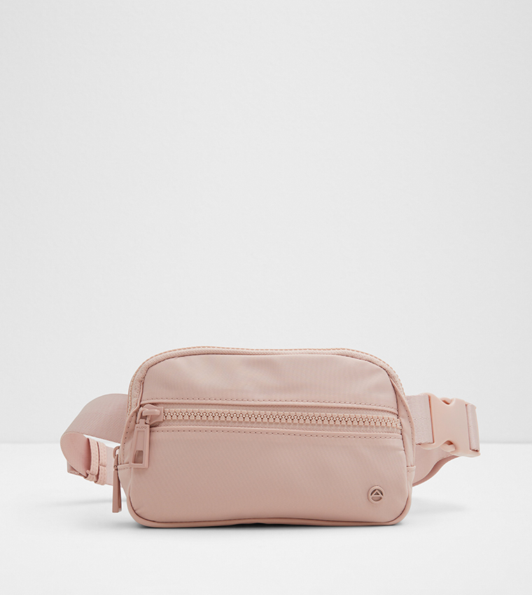 Aldo pink fanny pack cheap