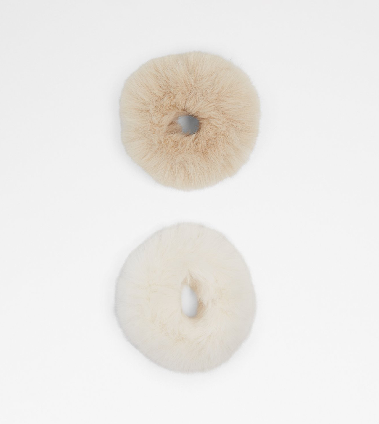 ALYD 2-Pack Furry Scrunchies