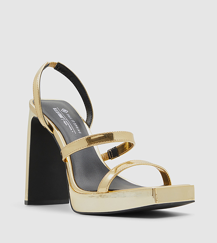 Gold heels call it spring sales