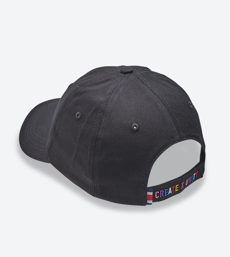 Unit Backstrap Cap Buy Tommy Hilfiger Th Front Details Adjustable Back Strap Cap Black In ...