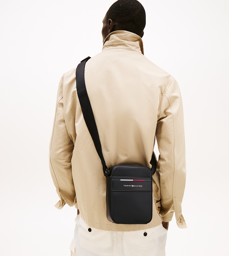 FOUNDATION Logo Detail Reporter Bag
