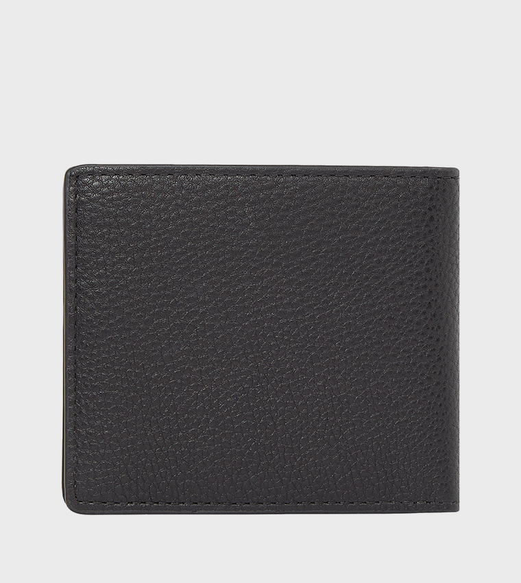 Textured Bi-Fold Wallet
