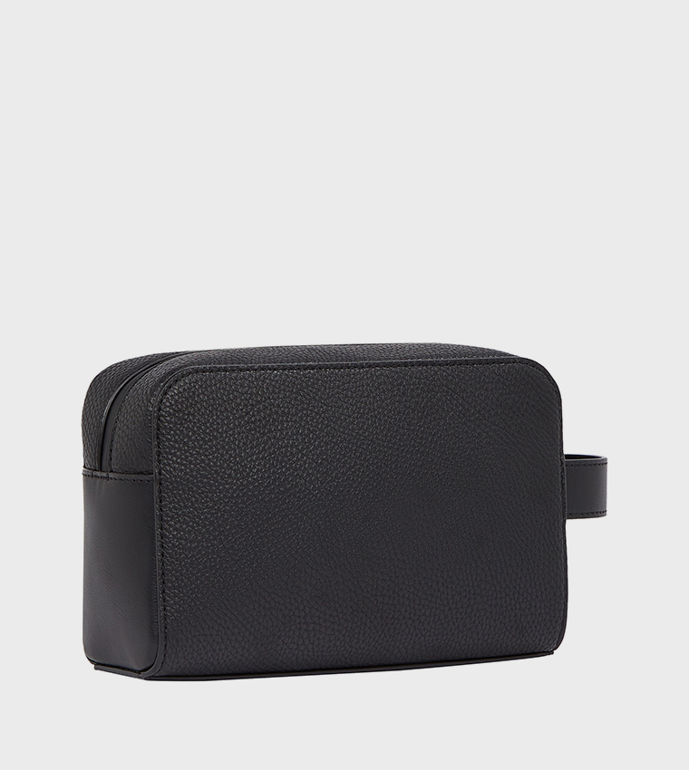 Monogram Patterned Toiletry Bag