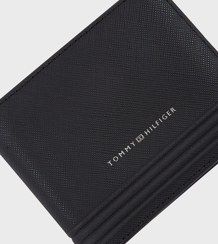Textured Bi-Fold Wallet